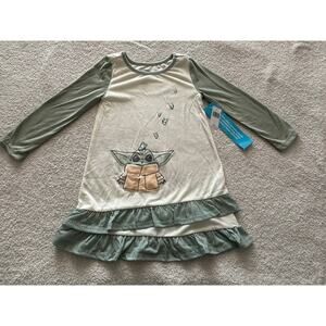 Grogu Babay Yoda Girls Sleep Shirt‎ Size 4